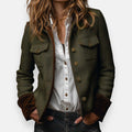Greer | Tweed Jacket with Velvet Trim