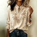 Aurelia | Botanical Design Blouse