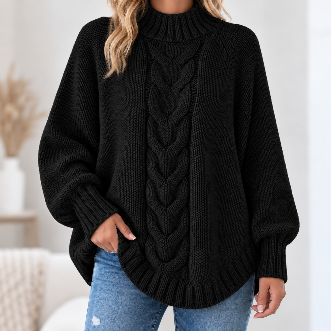 Pamella | Cable Knit Oversized Sweater