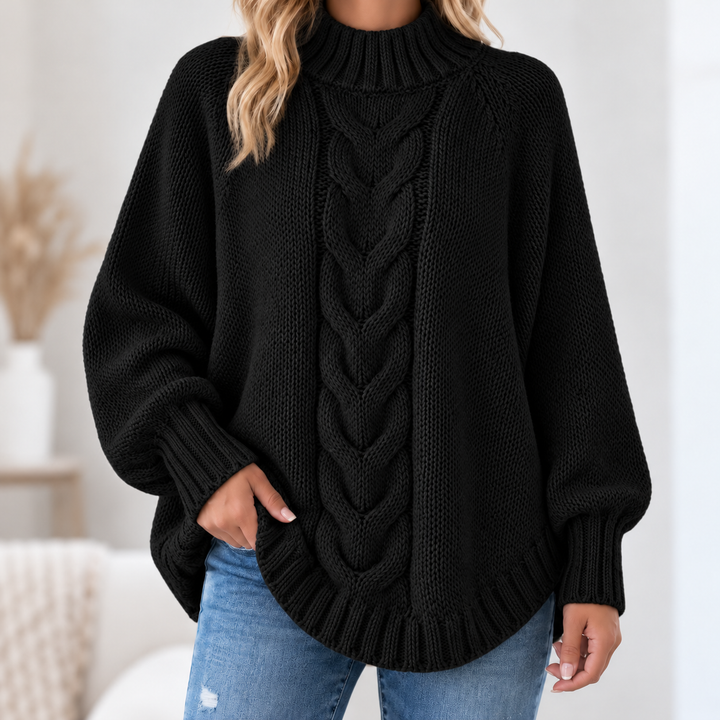 Pamella | Cable Knit Oversized Sweater