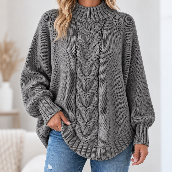 Pamella | Cable Knit Oversized Sweater