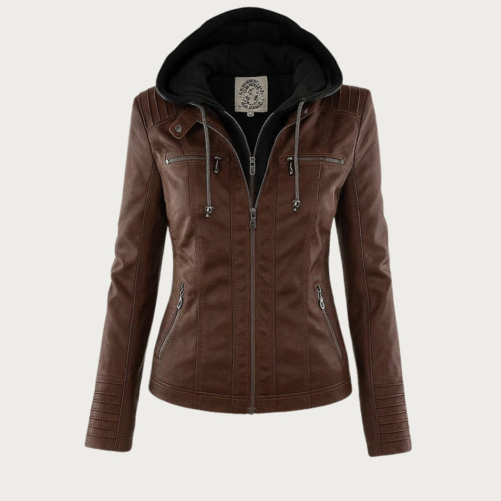 Becky | Robust and Elegant Leather Jacket