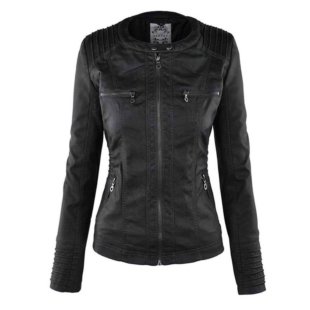 Becky | Robust and Elegant Leather Jacket