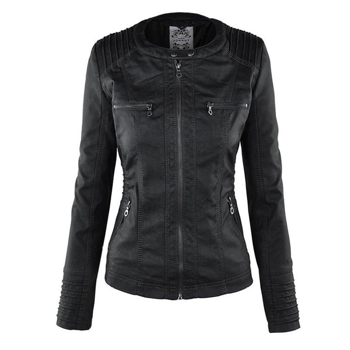 Becky | Robust and Elegant Leather Jacket