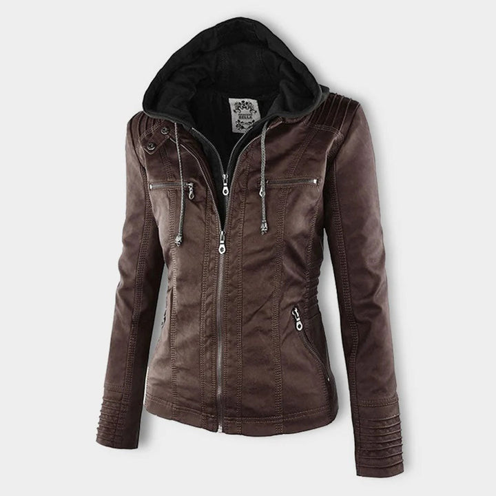 Becky | Robust and Elegant Leather Jacket