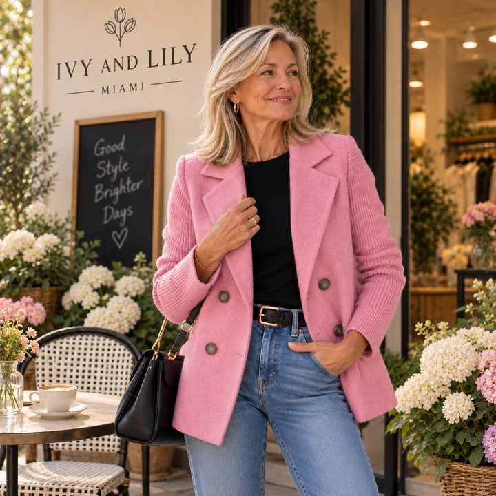 SASHA CASUAL BLAZER COAT