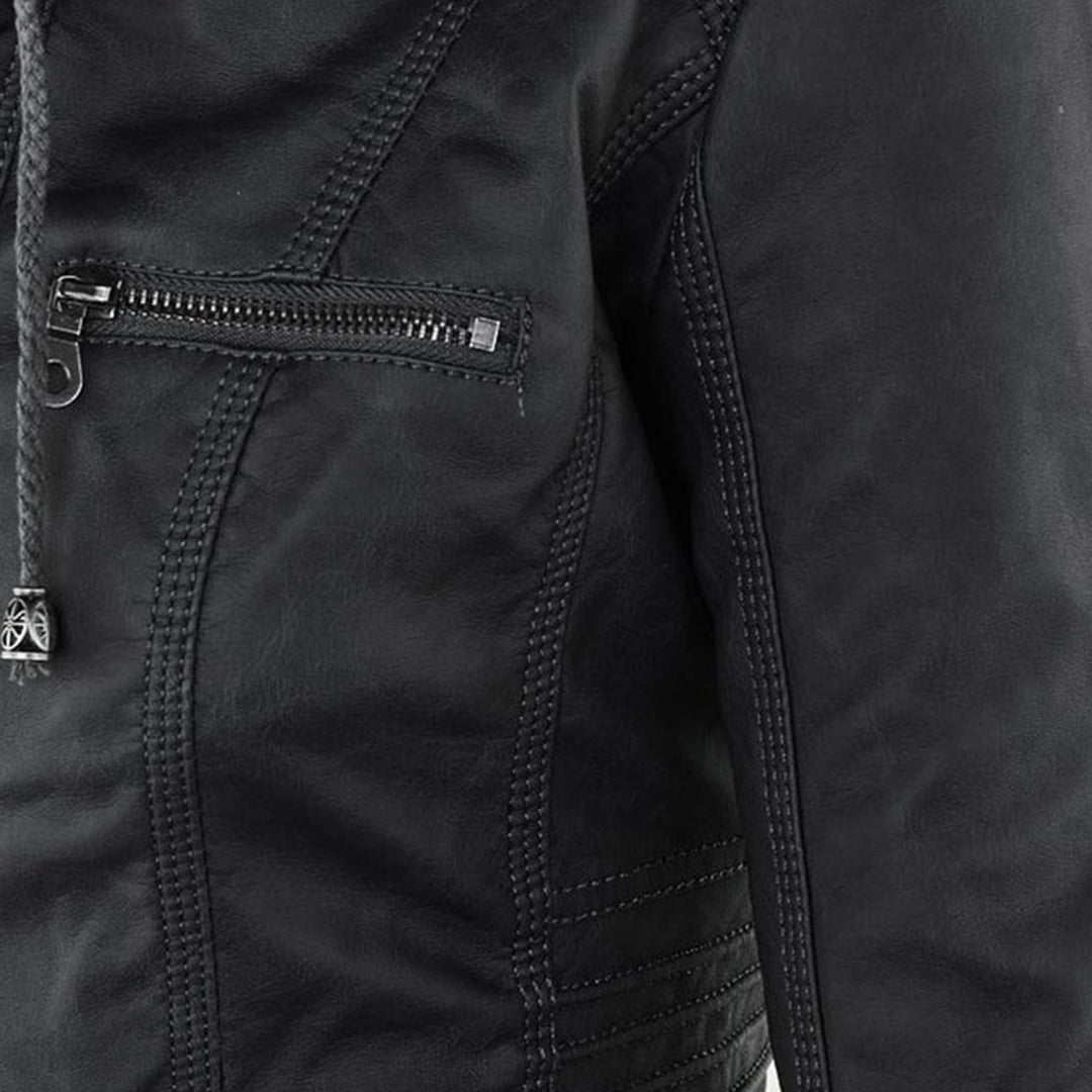Becky | Robust and Elegant Leather Jacket