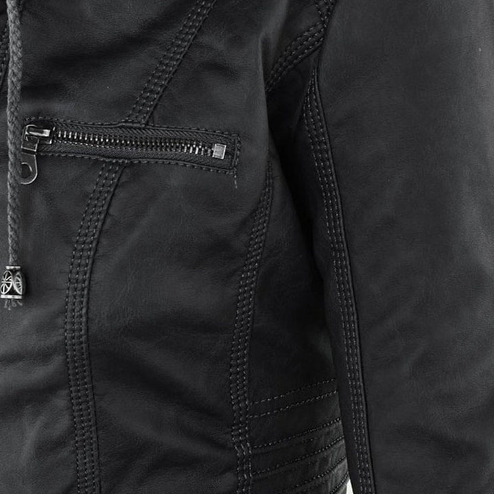Becky | Robust and Elegant Leather Jacket