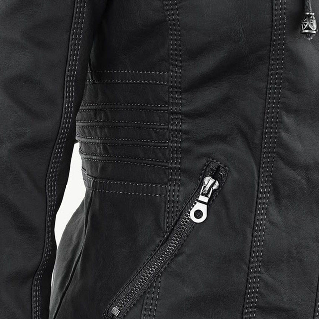 Becky | Robust and Elegant Leather Jacket