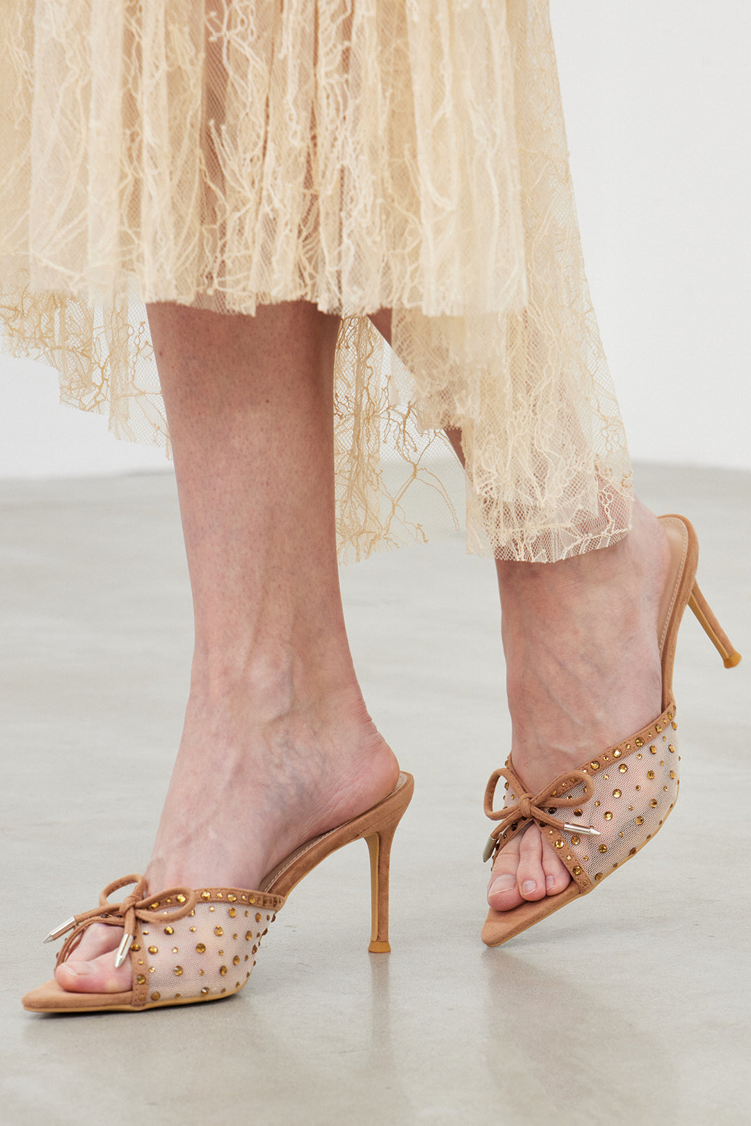 Idoya Rhinestone Sandals
