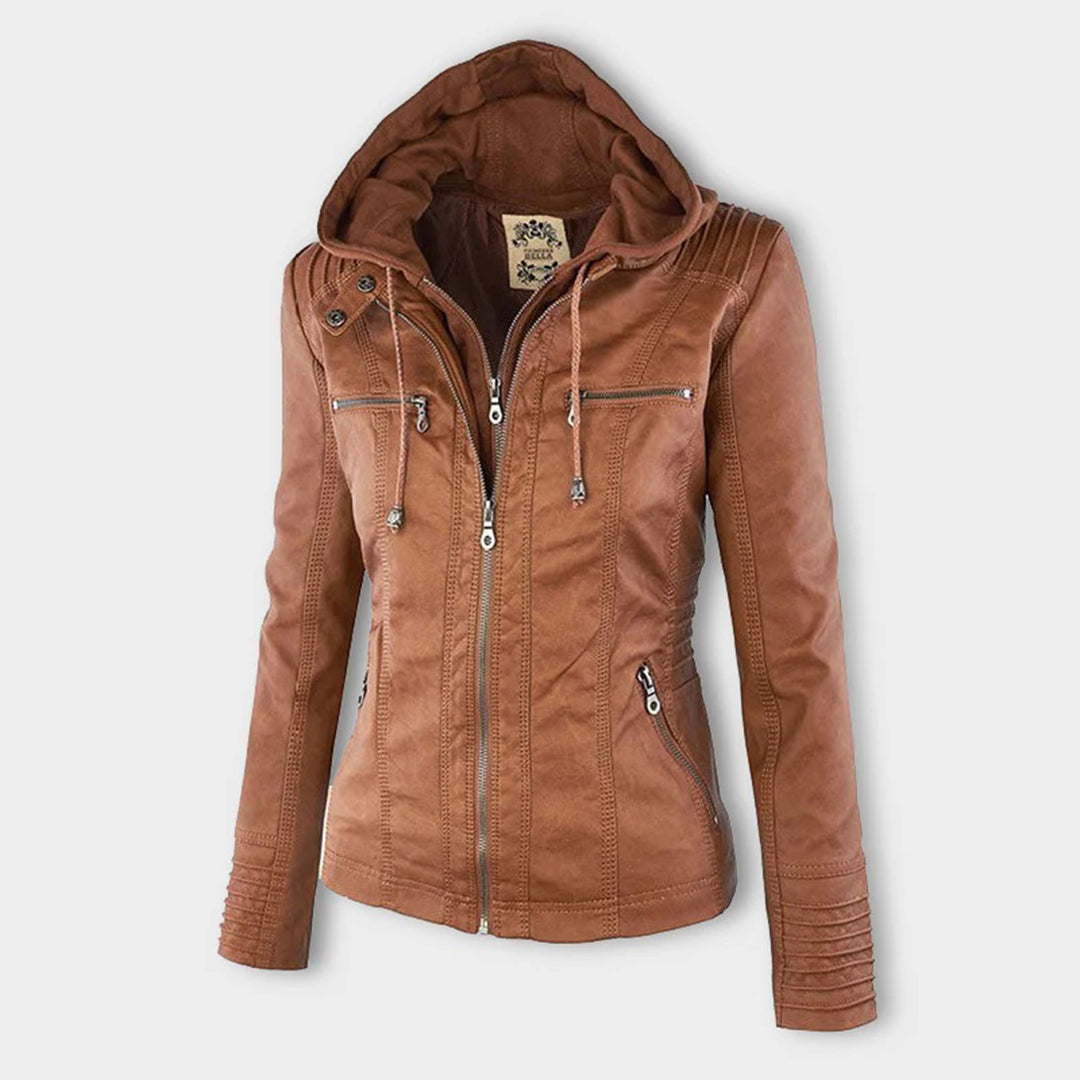Becky | Robust and Elegant Leather Jacket