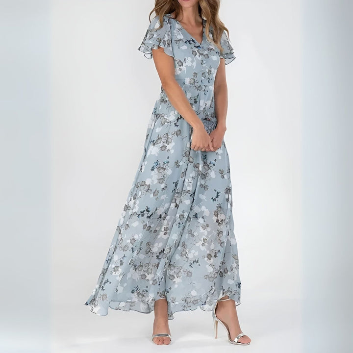 Alessia | Elegant Floral Maxi Dress