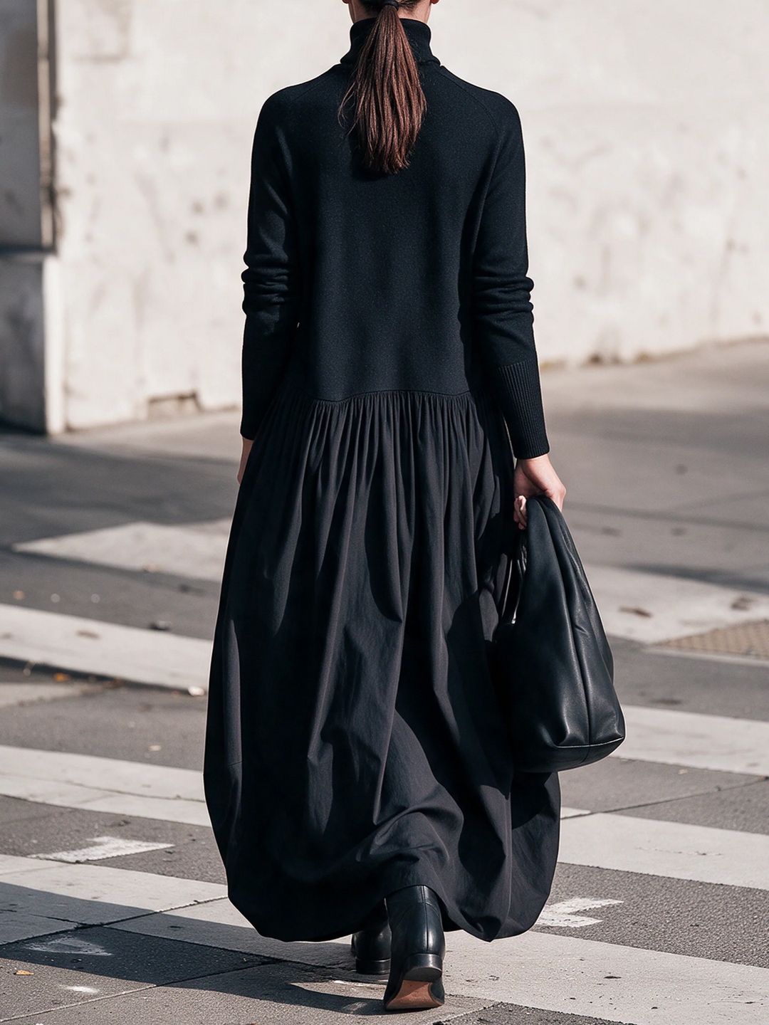 Linda | High Neck Pocket Maxi