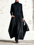 Linda | High Neck Pocket Maxi