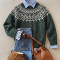 Runa | Forest Snowflake Jumper