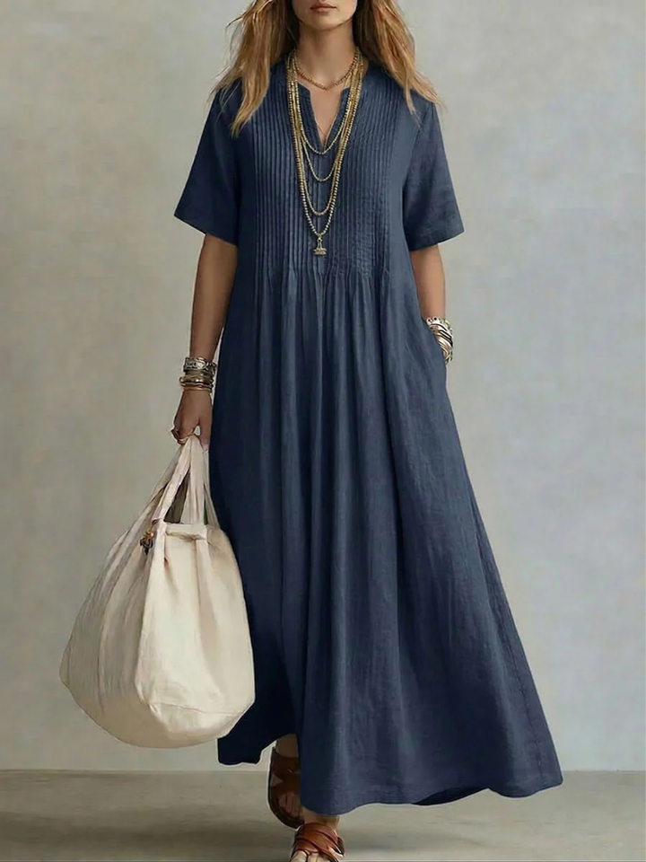 Jamie | Sculpting Pleated Dress