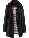 Gastown Tartan-Lined Rain Parka