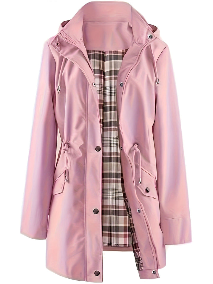 Gastown Tartan-Lined Rain Parka