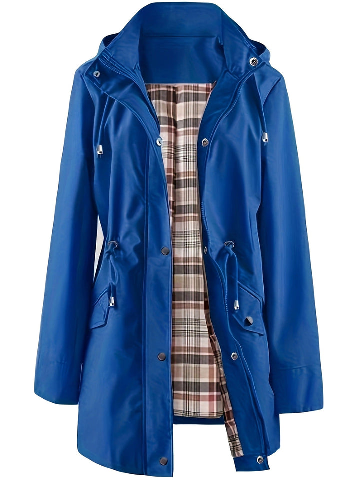Gastown Tartan-Lined Rain Parka