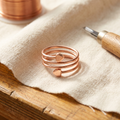 Ivy and Lily's Haven Copper Ring