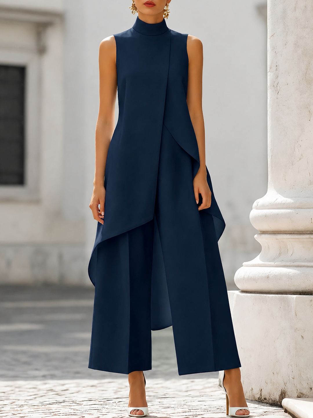 Martina | Elegant long fall jumpsuit