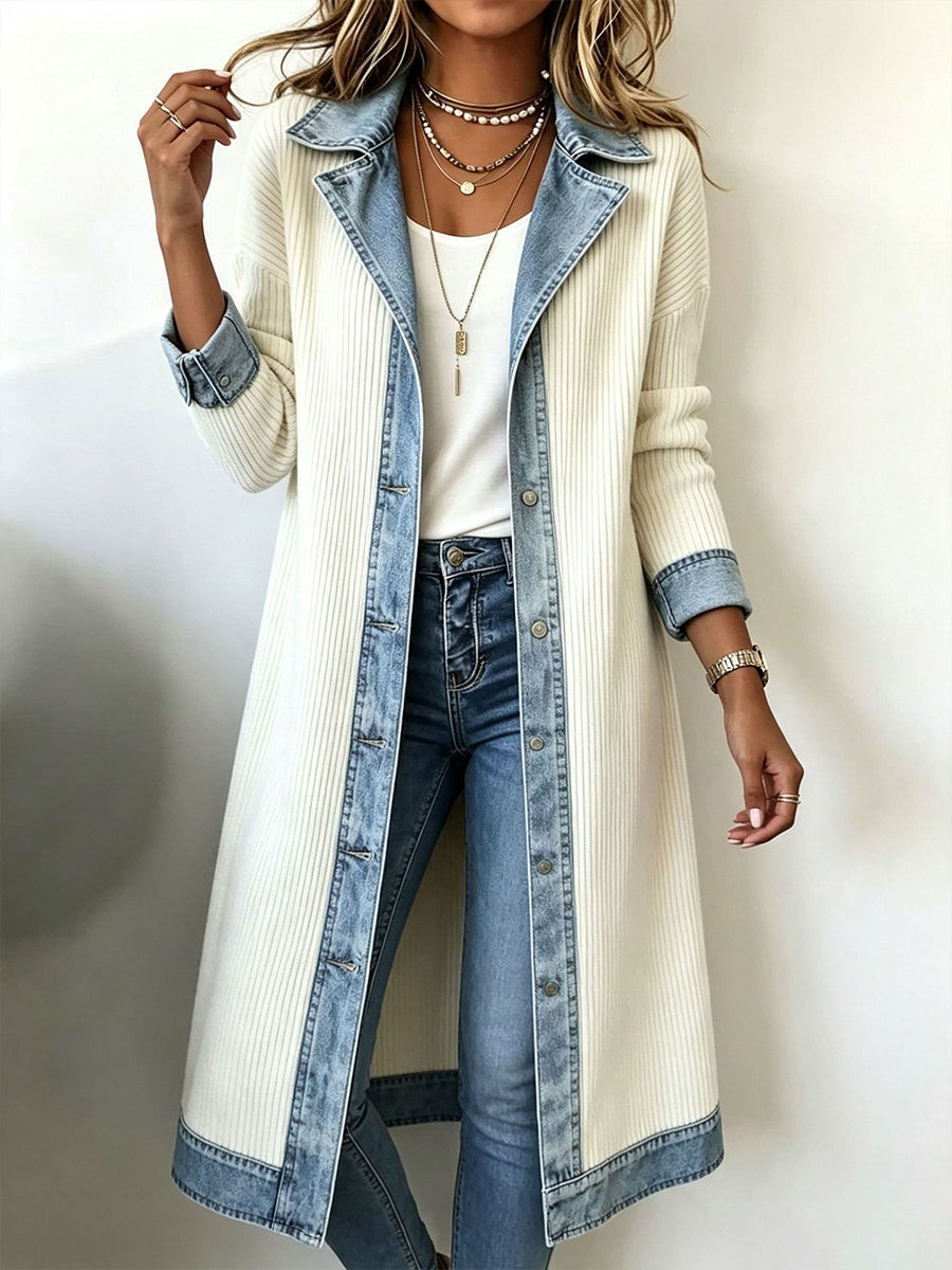 Riley™ | Casual Long-line Knit Cardigan