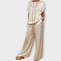 Kimberly | Luxury Satin Two-Piece Set