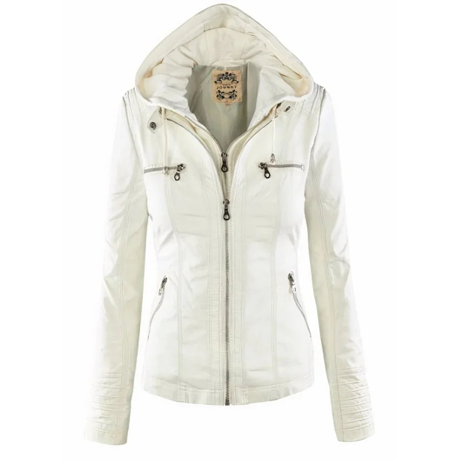 Becky | Robust and Elegant Leather Jacket